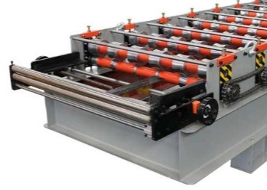 IBR 900 বিল্ডিং ছাদের টাইল রোল ফর্মিং মেশিন লম্বা স্প্যান 7 পাঁজর উচ্চ ক্ষমতা