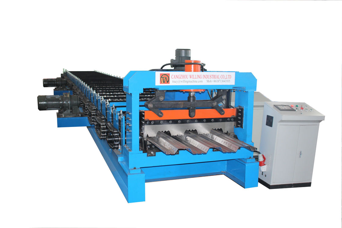 2 মাপের 1 তল ডেক রোল বিরচন মেশিন শক্তি সঞ্চয় 380V 50Hz 3 পর্যায়