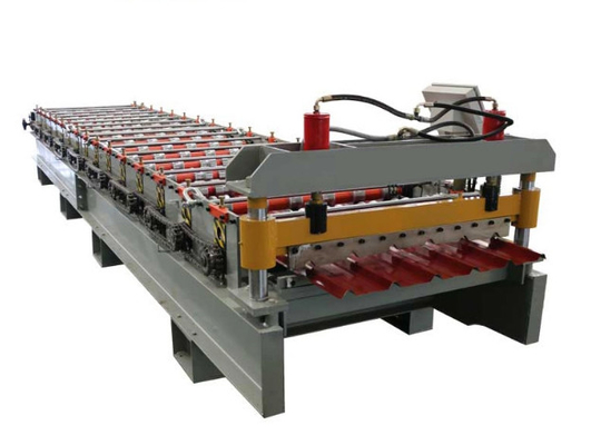 IBR 900 বিল্ডিং ছাদের টাইল রোল ফর্মিং মেশিন লম্বা স্প্যান 7 পাঁজর উচ্চ ক্ষমতা