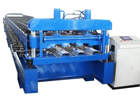 4t মেটাল ডেক রোল গঠনের মেশিন ভোল্টেজ 380v 50hz 3phase 50mm শ্যাফ্ট ব্যাসার্ধ