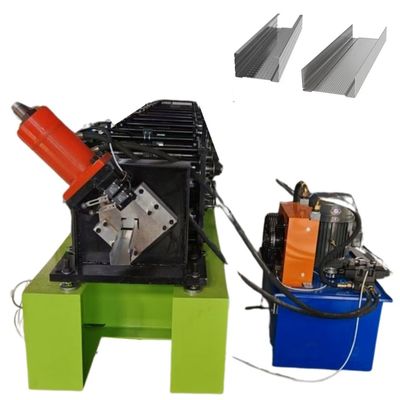 কাস্টমাইজড উত্পাদন স্টাড এবং ট্র্যাক সি ইউ রোল ফর্মিং মেশিন সামঞ্জস্যযোগ্য কাটিং দৈর্ঘ্য এবং পিএলসি নিয়ন্ত্রণ সিস্টেমের সাথে