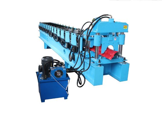 4kw 0.2 মিমি রিজ ক্যাপ ছাদ রোল বিরচন মেশিন