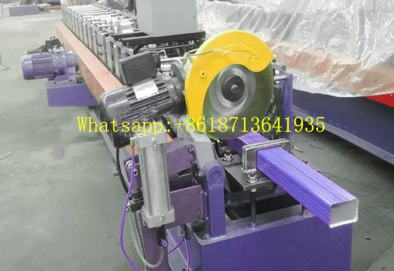 76.2 * 101.6 মিমি আয়তক্ষেত্রাকার ডাউনপাইপ ফর্মিং মেশিন সম্পূর্ণ স্বয়ংক্রিয়