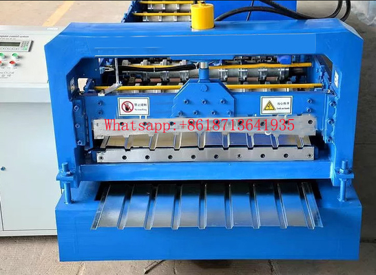 পিএলসি নিয়ন্ত্রিত 2.5T দক্ষ উত্পাদন জন্য corrugated ছাদ শীট রোল গঠন মেশিন