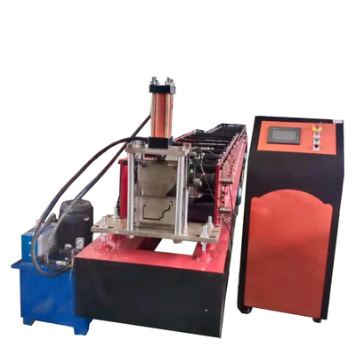 Plc কন্ট্রোল সিস্টেম Downspout মেশিন বৃষ্টির জল ছাদ নর্দমা তৈরি